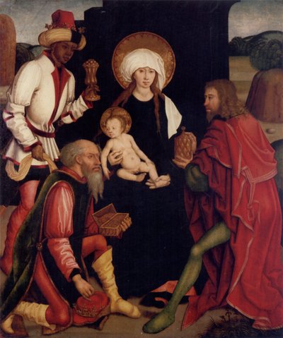Adoration of the Magi by Bernhard Strigel